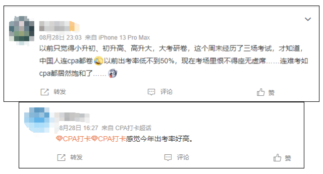 2022年全國注會報名人數
