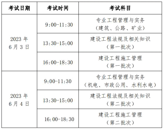 北京2023年二級(jí)建造師報(bào)名通知