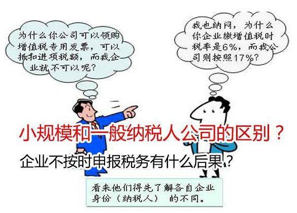 小規(guī)模納稅人和一般納稅人的區(qū)別
